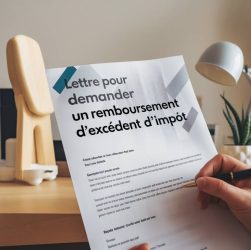 Lettre pour demander un remboursement d'excédent d'impôt : modèle et démarches