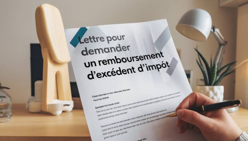 Lettre pour demander un remboursement d'excédent d'impôt : modèle et démarches