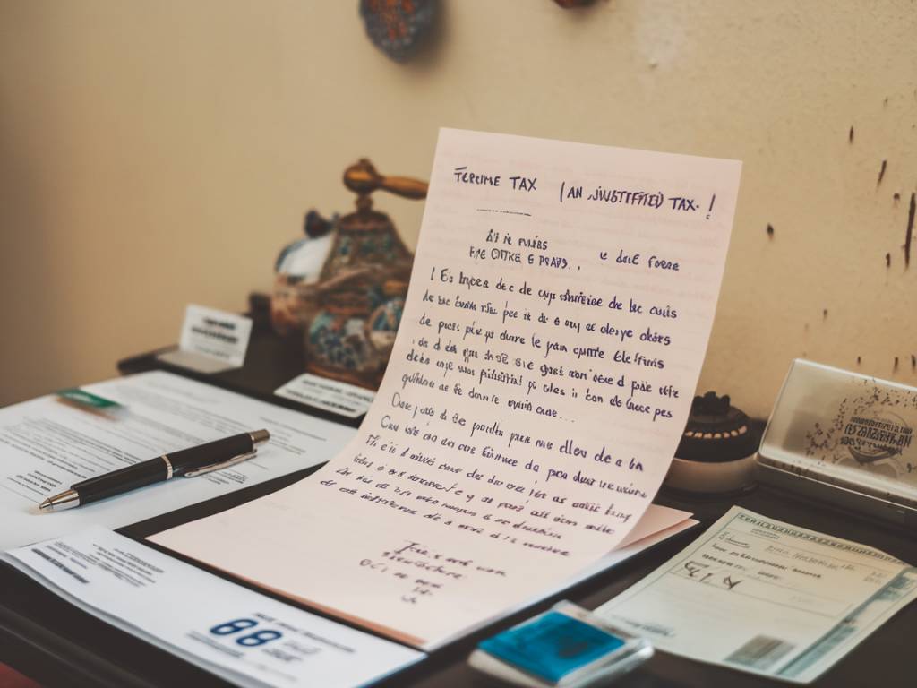 Modèle de lettre pour contester une taxation d’office injustifiée auprès des impôts